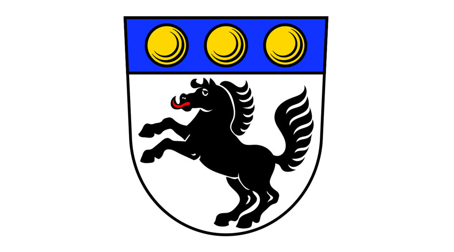 Wappen Allmendingen farbig