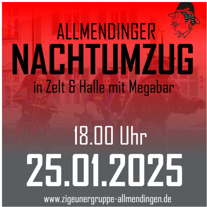 Werbung Nachtumzug 2025