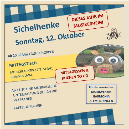 Plakat Sichelhenke 2025